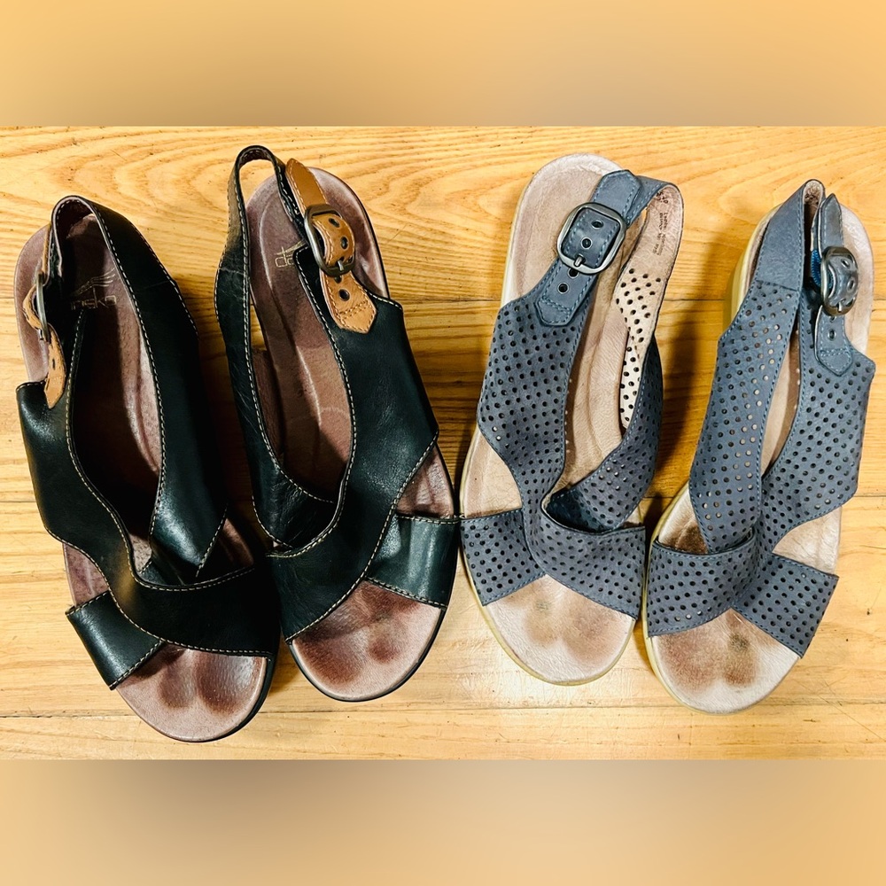 Dansko Wedges (2 pair)